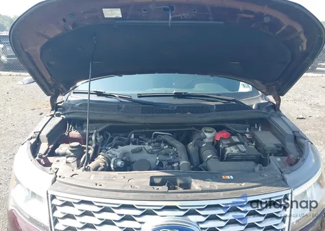 2018 Ford Explorer Platinum из США, поврежденный, VIN 1FM5K8HT8JGA24015